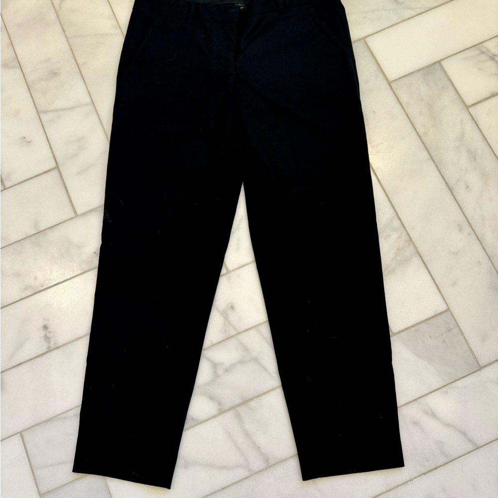 J. Crew Black Ankle Cropped Pants
